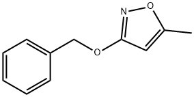 Isoxazole, 5-methyl-3-(phenylmethoxy)- Structure