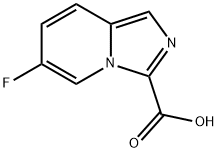 6-氟咪唑并[1,5-A]吡啶-3-甲酸, 1159830-80-4, 结构式