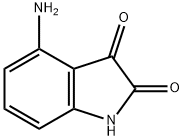 1H-Indole-2,3-dione, 4-amino- Struktur