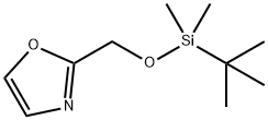 Oxazole, 2-[[[(1,1-dimethylethyl)dimethylsilyl]oxy]methyl]- Structure