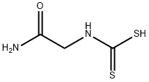 Carbamodithioic acid, (2-amino-2-oxoethyl)- (9CI) Structure