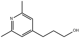 3-(2,6-Dimethylpyridin-4-yl)propan-1-ol 化学構造式