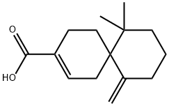 β-chamigrenic acid 化学構造式