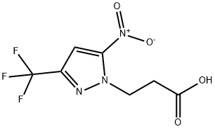 1174848-11-3 3-(5-硝基-3-(三氟甲基)-1H-吡唑-1-基)丙酸
