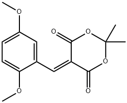1,3-Dioxane-4,6-dione, 5-[(2,5-dimethoxyphenyl)methylene]-2,2-dimethyl-