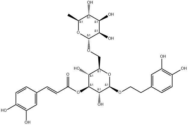 Forsythoside I 化学構造式