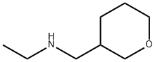 ethyl[(oxan-3-yl)methyl]amine Struktur