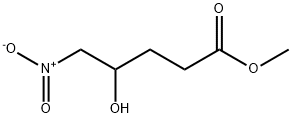 methyl 4-hydroxy-5-nitropentanoate Struktur