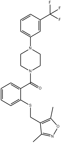 1-(オクチルチオ)-3-[[4-(フェニルアミノ)フェニル](イソプロピル)アミノ]プロパン-2-オール 化学構造式