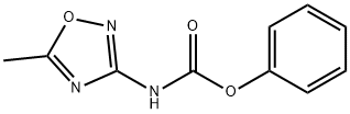 Phenyl N-(5-Methyl-1,2,4-oxadiazol-3-yl)carbamate Structure