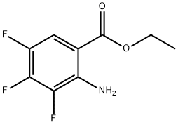 Benzoic acid, 2-amino-3,4,5-trifluoro-, ethyl ester Struktur