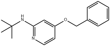 2-Pyridinamine, N-(1,1-dimethylethyl)-4-(phenylmethoxy)-
