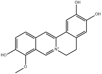 Berberine Impurity 4 Chloride Struktur