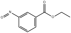 Benzoic acid, 3-nitroso-, ethyl ester Struktur