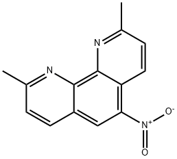 2,9-二甲基-5-硝基-1,10-菲啰啉,118752-27-5,结构式