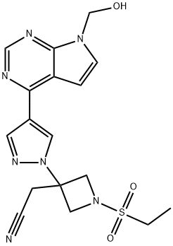 巴里替尼杂质5, 1187595-89-6, 结构式
