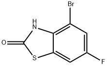 6-Fluoro-4-bromobenzo[d]thiazol-2(3H)-one Structure