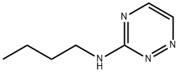1,2,4-Triazin-3-amine, N-butyl- Structure