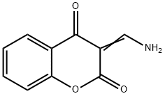 2H-1-Benzopyran-2,4(3H)-dione, 3-(aminomethylene)- Structure