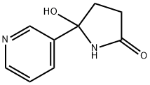 5-HYDROXYNORCOTININE, 118995-82-7, 结构式