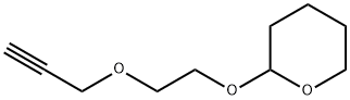 2H-Pyran, tetrahydro-2-[2-(2-propyn-1-yloxy)ethoxy]- Structure