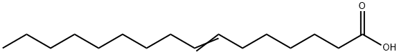 7-hexadecenoic acid Structure