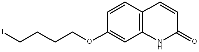 2(1H)-Quinolinone, 7-(4-iodobutoxy)- Struktur