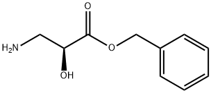 Propanoic acid, 3-amino-2-hydroxy-, phenylmethyl ester, (S)- (9CI),119326-39-5,结构式