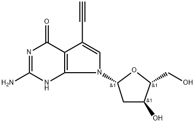 7-Ethynyl-7-deaza-2'-deoxyguanosine Structure