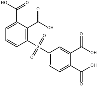 2,3,3',4'-sulfonyldiphthalic acid,119401-50-2,结构式