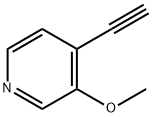 Pyridine, 4-ethynyl-3-methoxy- Structure