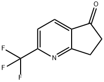2-Trifluoromethyl-6,7-dihydro-[1]pyrindin-5-one, 1196155-83-5, 结构式