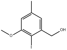 119650-45-2 Benzenemethanol, 2-iodo-3-methoxy-5-methyl-