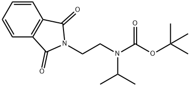 Carbamic acid, N-[2-(1,3-dihydro-1,3-dioxo-2H-isoindol-2-yl)ethyl]-N-(1-methylethyl)-, 1,1-dimethylethyl ester