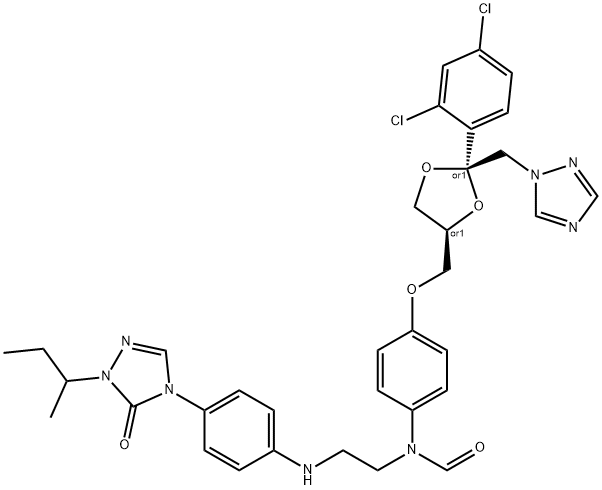 伊曲康唑杂质15, 1199350-00-9, 结构式