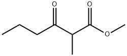 Hexanoic acid, 2-methyl-3-oxo-, methyl ester Structure