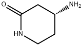 (R)-4-Amino-piperidin-2-one, 1201771-59-6, 结构式
