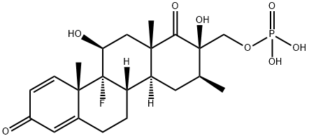 倍他米松磷酸钠杂质6, 1202002-00-3, 结构式