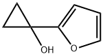 1-(furan-2-yl)cyclopropanol 化学構造式