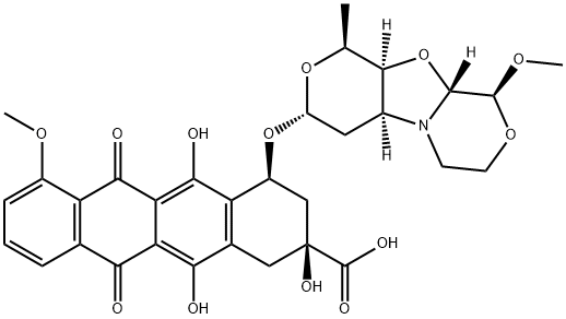 PNU-159682 carboxylic acid Struktur