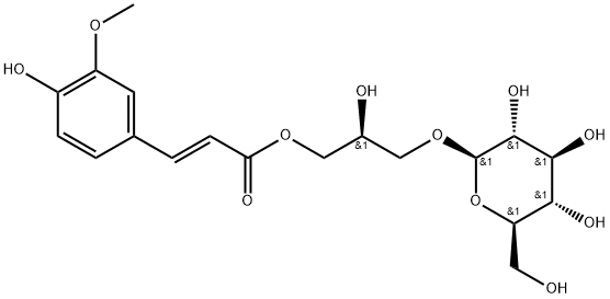 王百合苷F, 120601-65-2, 结构式