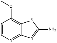 Thiazolo[4,5-b]pyridin-2-amine, 7-methoxy- Structure