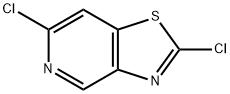 Thiazolo[4,?5-?c]?pyridine, 2,?6-?dichloro- Structure