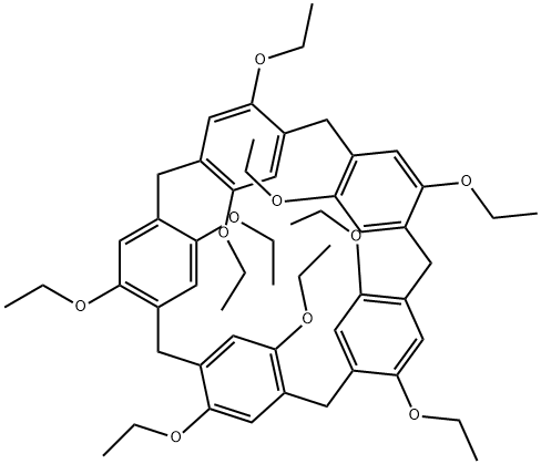 Diethyoxypillar[5]arene Structure