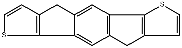 4,9-dihydro-s-indaceno[1,2-b:5,6-b']dithiophene Struktur