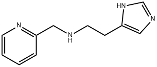 2-(5-Imidazolyl)-N-(2-pyridylmethyl)ethanamine, 120927-21-1, 结构式