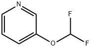 3-(Difluoromethoxy)pyridine,1209729-90-7,结构式