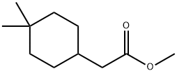Cyclohexaneacetic acid, 4,4-dimethyl-, methyl ester Structure