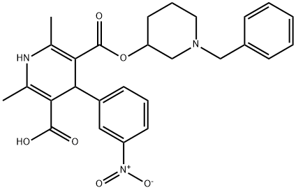 贝尼地平杂质11(非对映体混合物),121138-43-0,结构式