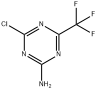4-Chloro-6-(trifluoromethyl)-1,3,5-triazin-2-amine Structure